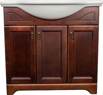 Тумба с раковиной 1 Orange Классик 85 орех антикварный