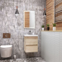 Тумба под раковину ART&MAX FAMILY, Family-400-2C-SO-PB