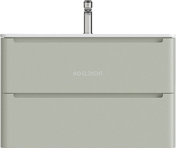 Тумба для комплекта Iddis Edifice 80 фисташково-серая