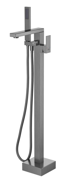 Напольный смеситель для ванны с душем D&K Bayern.Liszt графит (DA1516006)