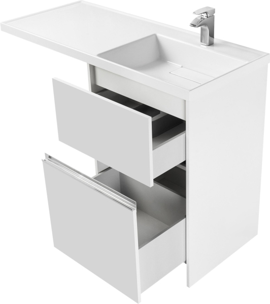 Тумба с раковиной Акватон Лондри 60 R, под стиральную машину