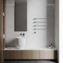Полотенцесушитель электрический ABBER Charme AH4004 хром
