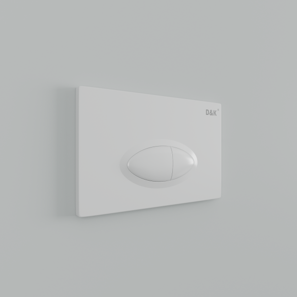 Клавиша смыва D&K белый Rhein.Marx (DB1399016)