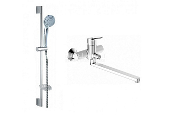 Душевой комплект Bravat Drop-D F00413C 2 в 1