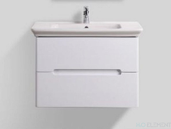 Belbagno База под раковину подвесная с двумя выкатными ящиками, с доводчиками, TORINO-800-2C-SO-BL