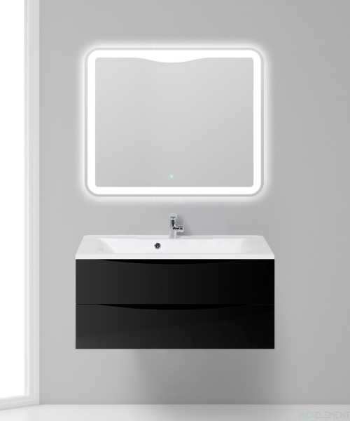 Тумба с раковиной Belbagno MARINO, MARINO-1000-2C-SO-NL-P+ BB1000/445-LV-MR-PR (готовый набор)