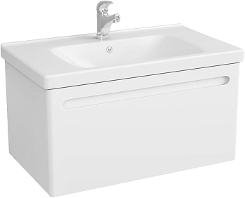 Тумба для комплекта Owl 1975 Otalia 80 1 ящик, белая