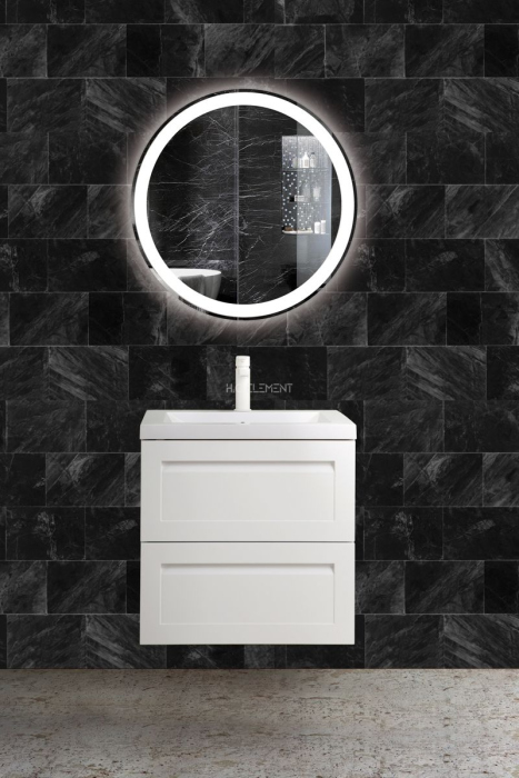 Тумба под раковину ART&MAX PLATINO, AM-Platino-580-2C-SO-BL