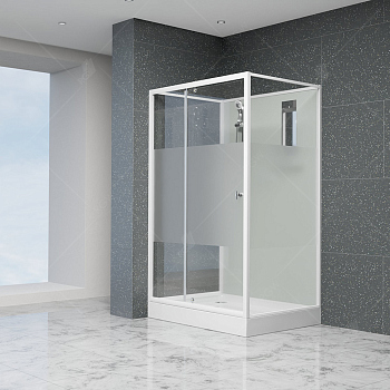 Душевая кабина RGW AN-208, 411320780-95, Белый, 80*100*200