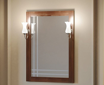 Зеркало Opadiris Сакура 60, цвет свет.орех, правое, Z0000010823