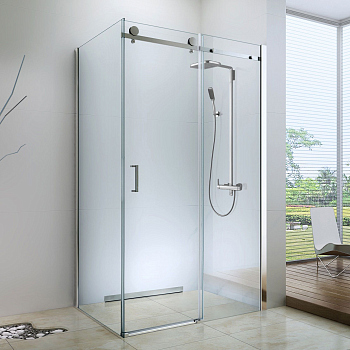 Душевая дверь в нишу Berges Wasserhaus Gelios 062007 120, профиль хром сильвер