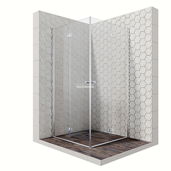 Душевое ограждение Ambassador Diamond 12011109 (900x900x2000)