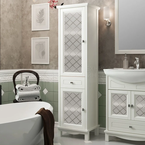 Пенал Opadiris Омега, цвет 9003 левый, 2 вар., 00-00007360