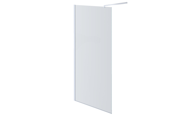 AQ WIW 07020CH Душевая перегородка Aquatek Walk in 700x2000 профиль хром, стекло прозрачное
