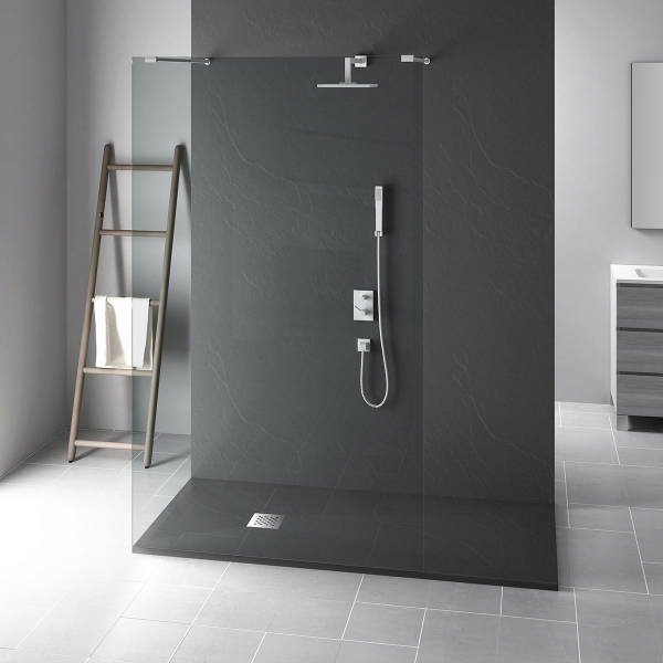 Поддон для душа Vincea из искусственного камня VST-4SR9011A, 1100*900*25, антрацит