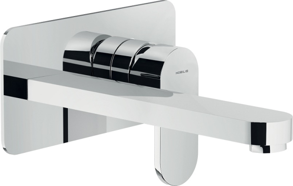 UP94198/1CR UP смеситель для раковины настенный (внешняя часть)