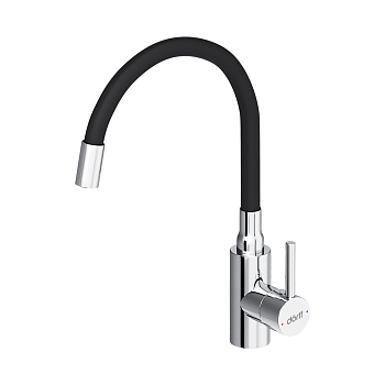 Смеситель для кухни с гибким изливом Dorff Logic, D3007622