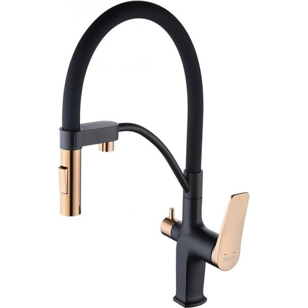 Смеситель для кухни Lemark Bronx (LM3761BLR)