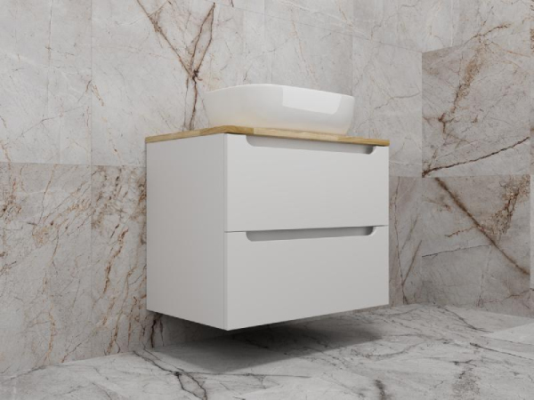 Тумба без раковины подвесная Style Line "Бали 70" БЕЛЫЙ СОФТ, ЛС-00002338