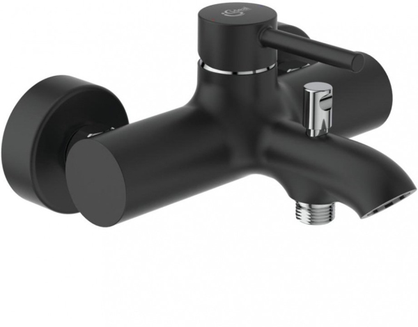 BC199U4 CERALINE смеситель для ванны (черный хром)