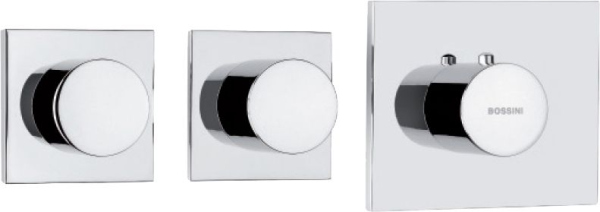 Термостат Bossini OKI 2 Outlets LP Z031203 для ванны с душем, хром