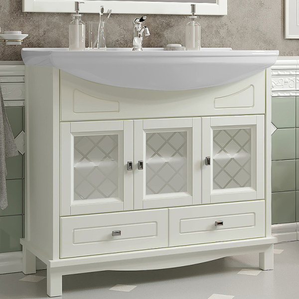 Тумба без раковины Opadiris Омега 85, цвет 1013 (Раковина Opadiris Стиль 85), 00-00002824