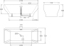 Акриловая ванна BelBagno BB73-1700