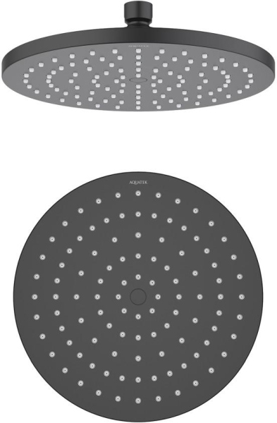 Верхний душ Aquatek AQ2086MB Черный матовый