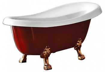 Акриловая ванна BelBagno BB04-ROS-BRN