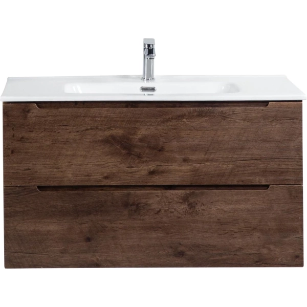 Belbagno База под керамическую раковину подвесная с двумя выкатными ящиками, ETNA-800-2C-SO-RW-P