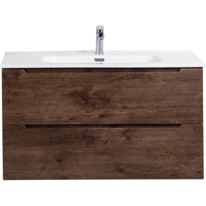 Belbagno База под керамическую раковину подвесная с двумя выкатными ящиками, ETNA-800-2C-SO-RW-P