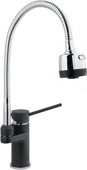 Смеситель Timo Saona 2308F Anthracite для кухонной мойки