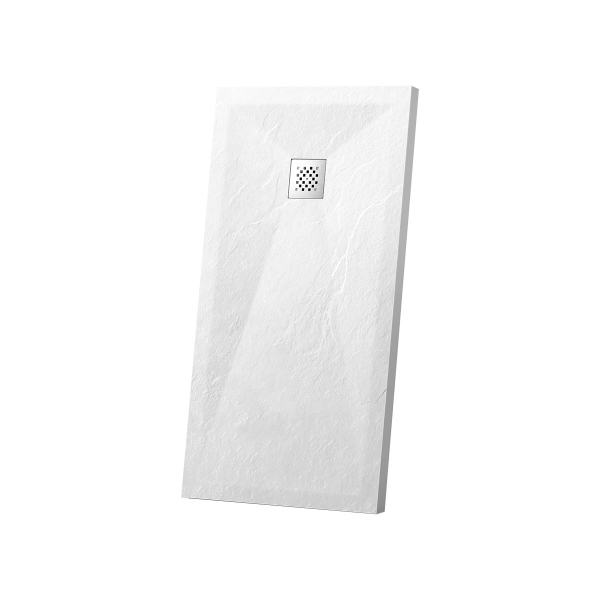 Поддон для душа Vincea из искусственного камня VST-4SR8011W, 1100*800*25, белый матовый