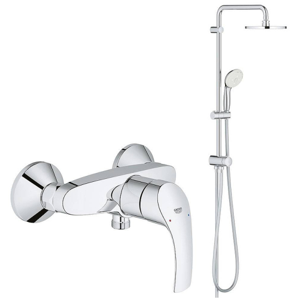 Душевой комплект Grohe Eurosmart New 124410
