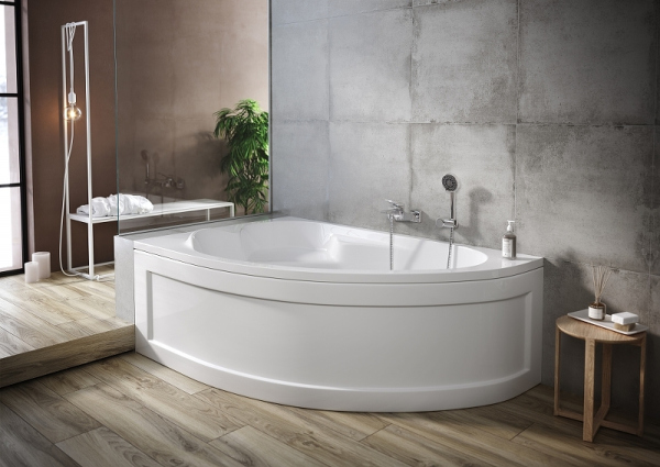 Ванна Cersanit асимметричная KALIOPE 153x100 левая