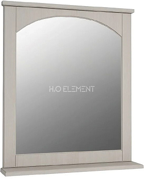 Зеркало Dreja.eco Antia 65, капучино, с полочкой, 99.0410