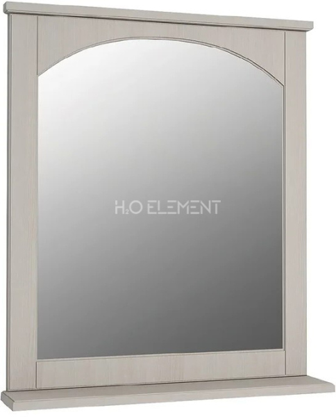 Зеркало Dreja.eco Antia 65, капучино, с полочкой, 99.0410