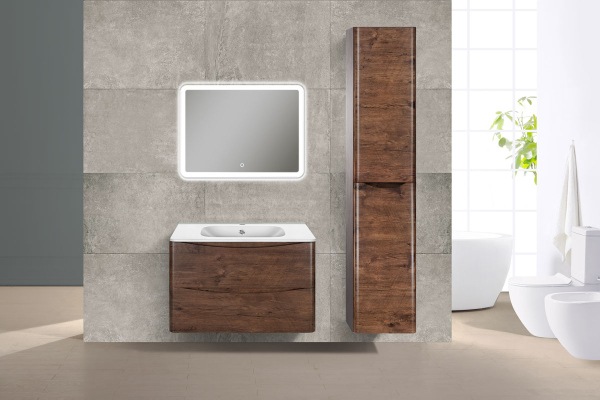 Тумба с раковиной Vincea Paola, VMC-2P800RW+ VCB-2VP800W