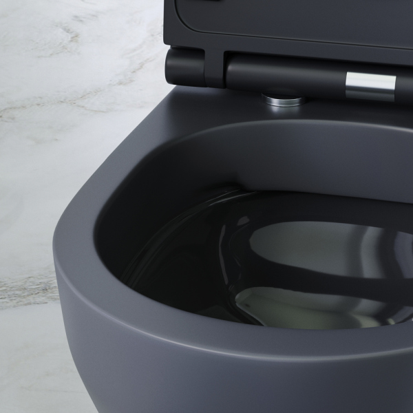 Унитаз подвесной FlashClean с сиденьем микролифт AM.PM Spirit V2.0, C701700MBSC