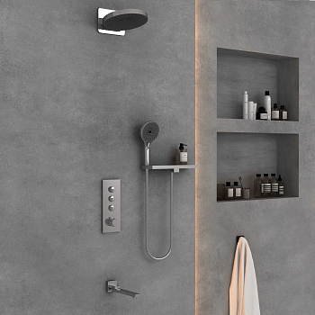 Душевой комплект Vincea VSFW-433TI1RCH встраиваемый, хром