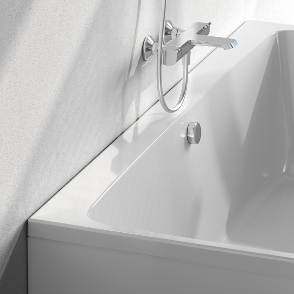 Акриловая ванна 170х70 см AM.PM Func, W84A-170-070W-A