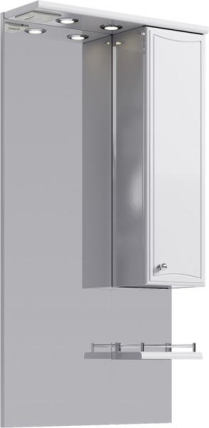 Зеркало AQWELLA 55см., Ba.02.55