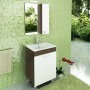 Тумба-умывальник Comforty "Рио-60" дуб солсбери с раковиной Comforty XD-A60