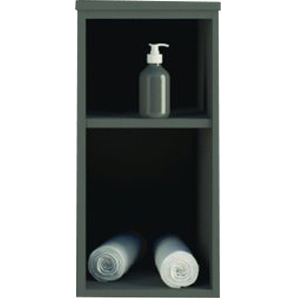 URBAN Шкаф подвесной с открытыми полками 55166 Grigio opaco, 30x46x62