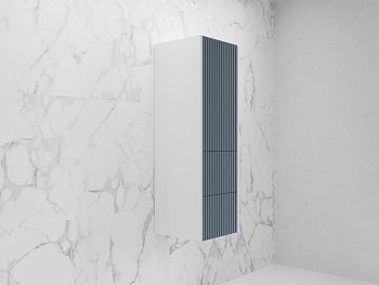 Пенал Style Line «Стокгольм» 360 см подвесной 2 ящика графит софт, ЛС-00002317