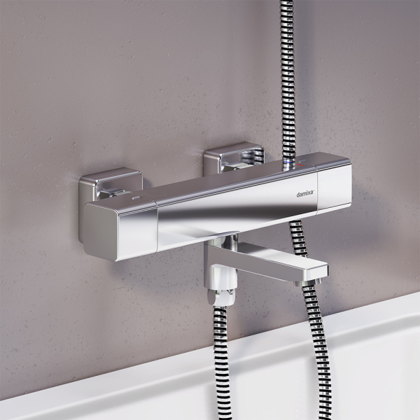 Смеситель для ванны и душа c термостатом Damixa Gala, 533000000