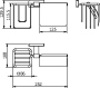 Держатель туалетной бумаги Langberger Alster 10941P с держателем освежителя воздуха