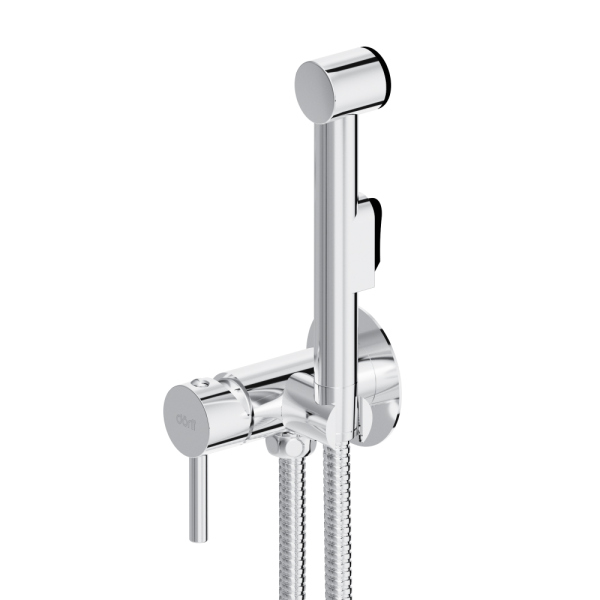 Смеситель, монтируемый в стену с гигиеническим душем Dorff Logic, D3075000