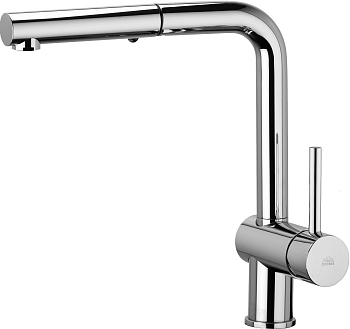 Смеситель Paffoni Light LIG285CR-MET для кухонной мойки