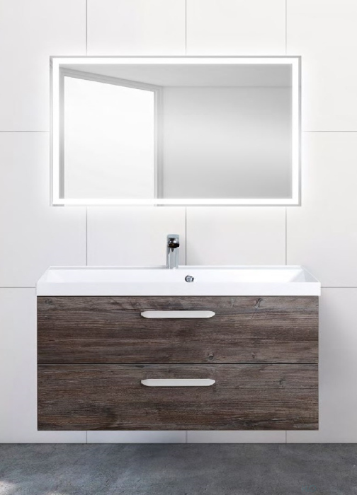 Belbagno База под раковину подвесная с двумя выкатными ящиками, AURORA-900-2C-SO-PP
